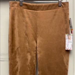 Karen Kane Faux Suede Pant